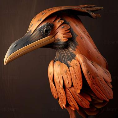 3D модель Bubalornis albirostris (STL)